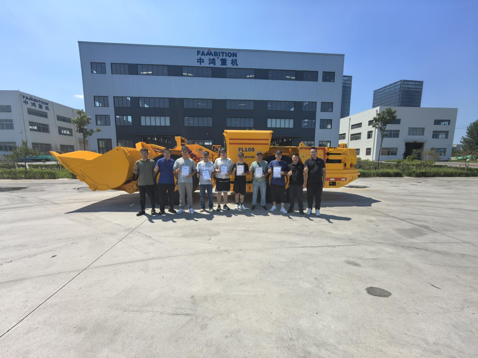 التمكين المزدوج من خلال النظرية والممارسة! الدفعة الثانية من المتدربين من شركة Baowu Resources ، Ltd. منجم Baixiangshan أكمل بنجاح FL105 LHD التدريب المتخصص