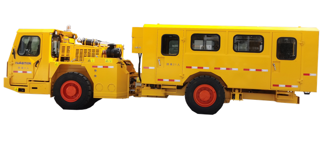 ما هو الدور الأساسي لمركبة نقل المرافق الخاصة بالمناجم؟